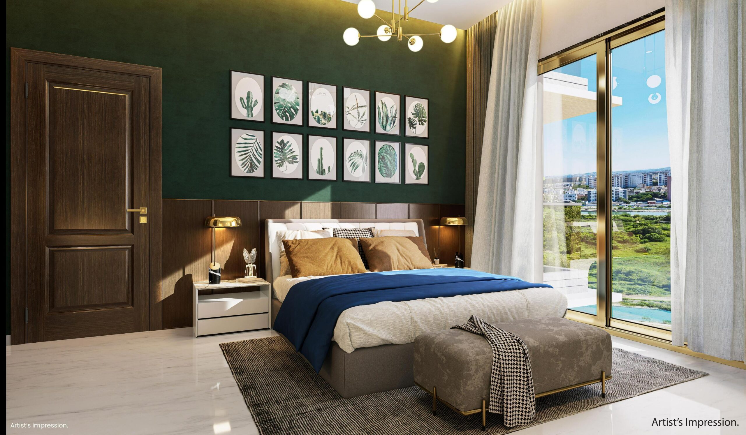 SP Wildernest 3 BHK residence interior