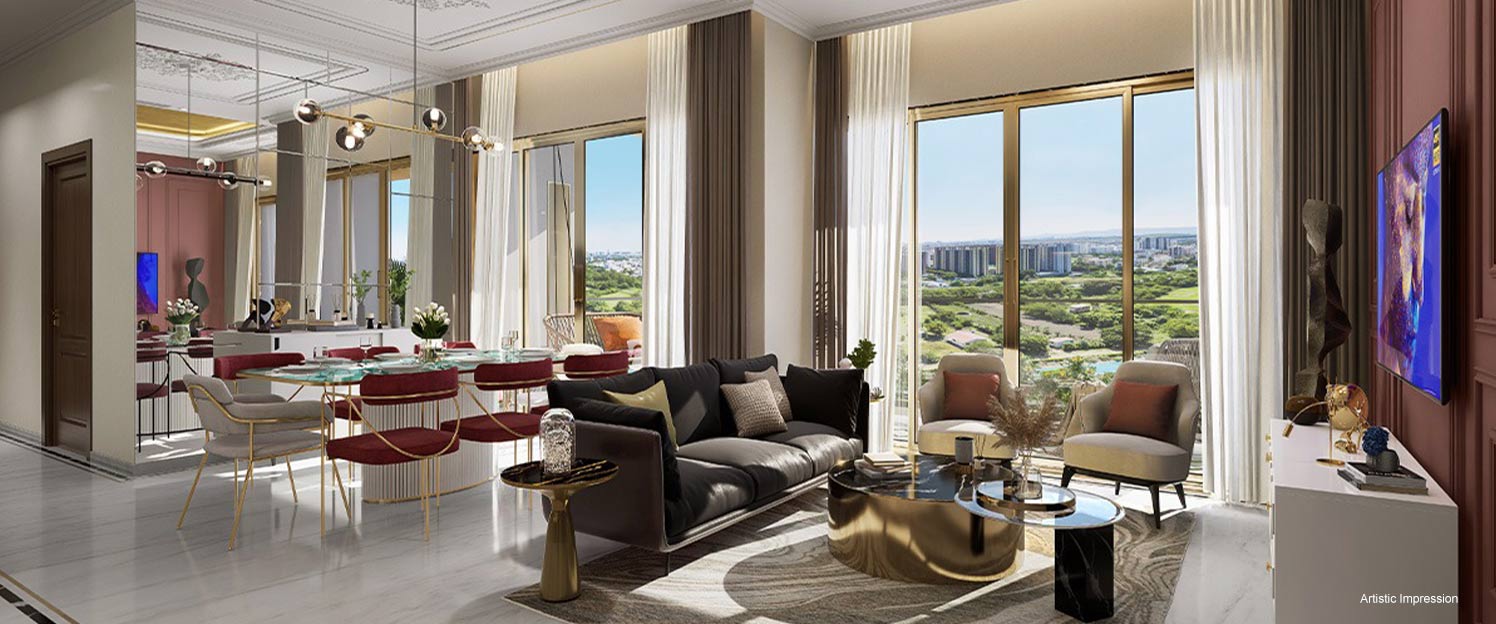 SP Wildernest 4 BHK residence interior